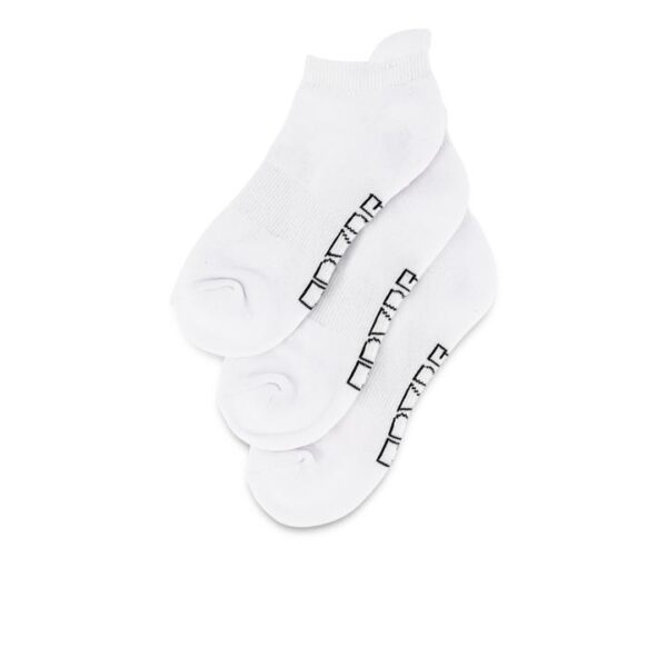 Trybe Socks Performance Sock 3 Pack Kids White Unisex Size 9-12