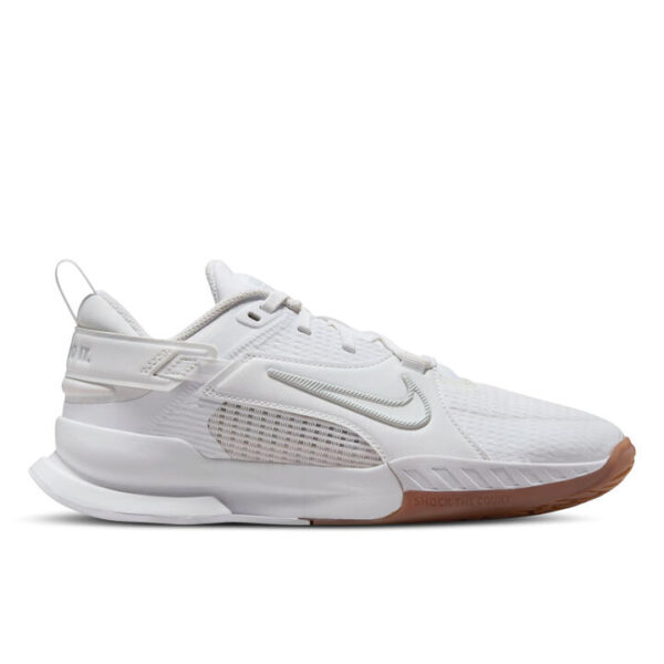 Nike Crosscourt Kids White/Pure Platinum-Gum Med Brown Unisex Size 1
