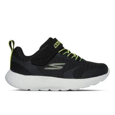 Skechers Dyna Lite - Goltran Kids Black Lime Unisex Size 8