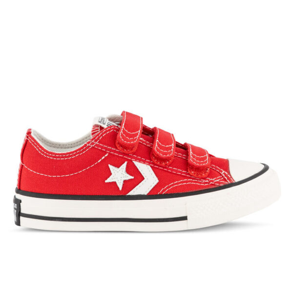 Converse Star Player 76 Easy On Kids Red/Vintage White/Black Unisex Size 13