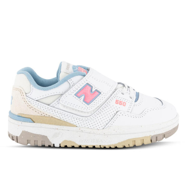 New Balance 550 Kids White (100) Unisex Size 3