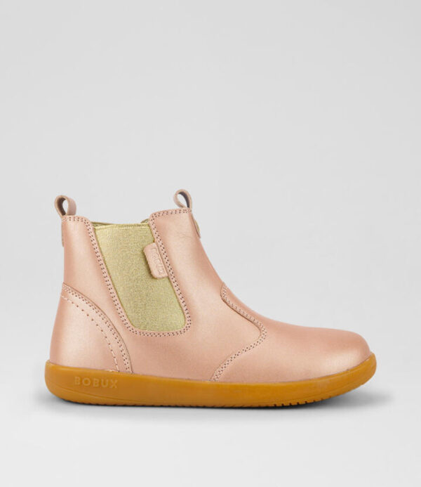 Kp Jodhpur Junior Rose Gold Leather Chelsea Boots