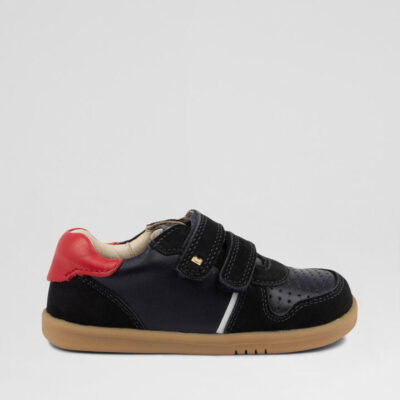 Iw Riley Toddler Navy Red Leather Sneakers