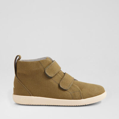 Kp Grass Junior Court High Canvas Sea Kelp Canvas Ankle Boots