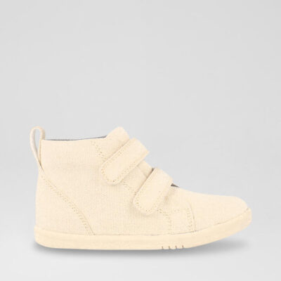 Iw Grass Court High Toddler Chalk Canvas Ankle Boots