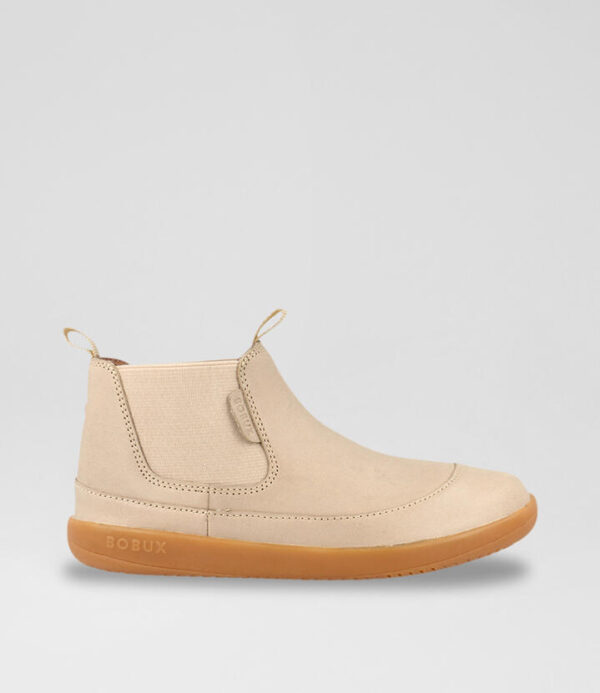 Kp Traveler Junior Oat Milk Leather Chelsea Boots