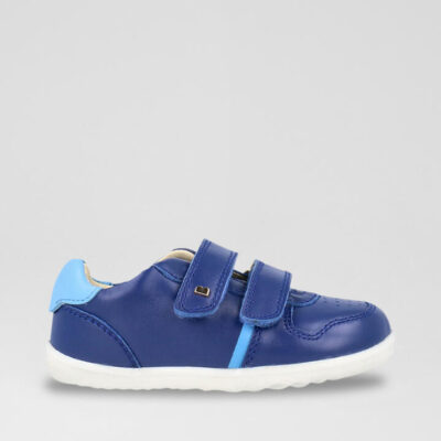 Su Riley Infant Blueberry Powder Blue Leather Sneakers