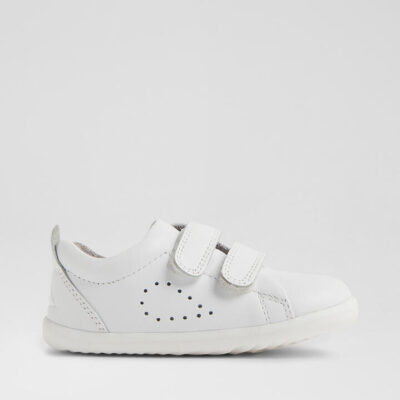 Su Grass Court Infant Optical White Leather Sneakers