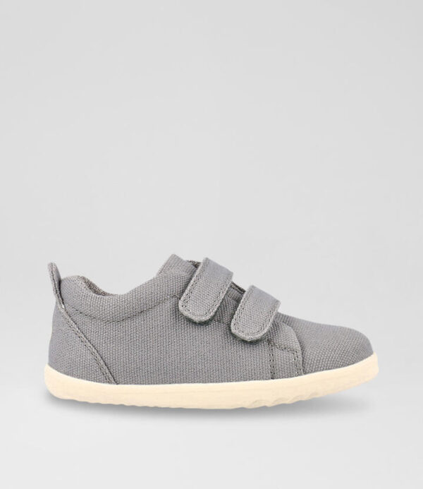 Su Grass Court Infant Circular Gray Canvas Sneakers