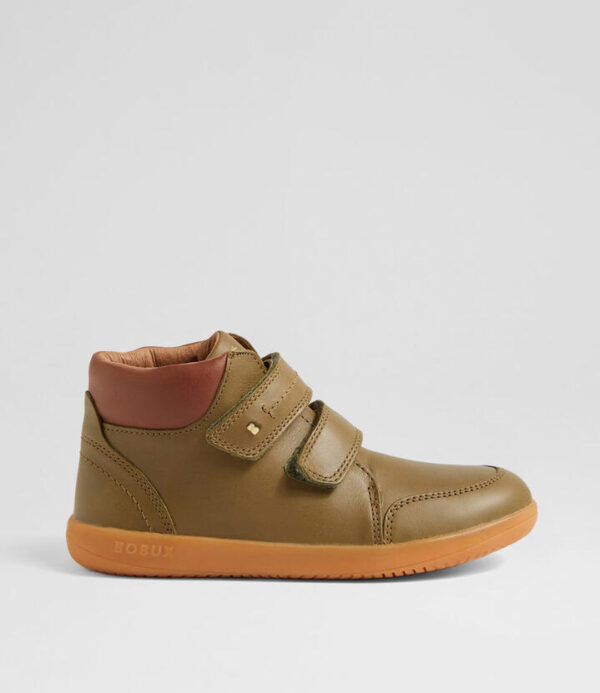 Kp Timber Junior Olive Leather Ankle Boots