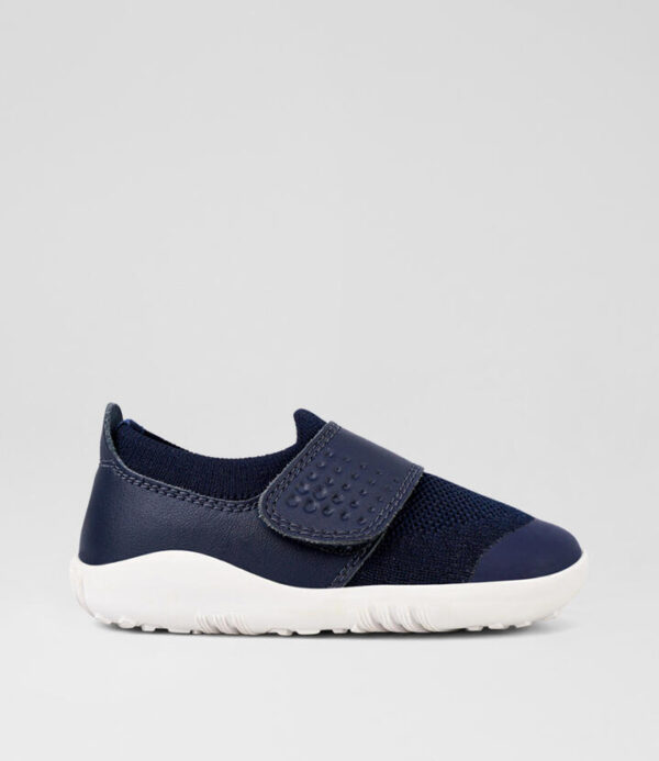 Su Dimension 3 Infant Navy Fabric Flat Shoes