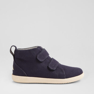 Kp Grass Court High Junior Navy Canvas Ankle Boots