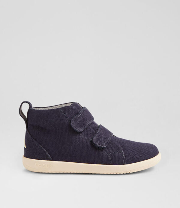 Kp Grass Court High Junior Navy Canvas Ankle Boots
