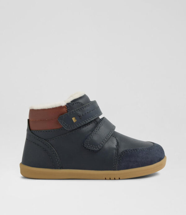 Iw Timber Arctic Toddler Navy Leather Ankle Boots
