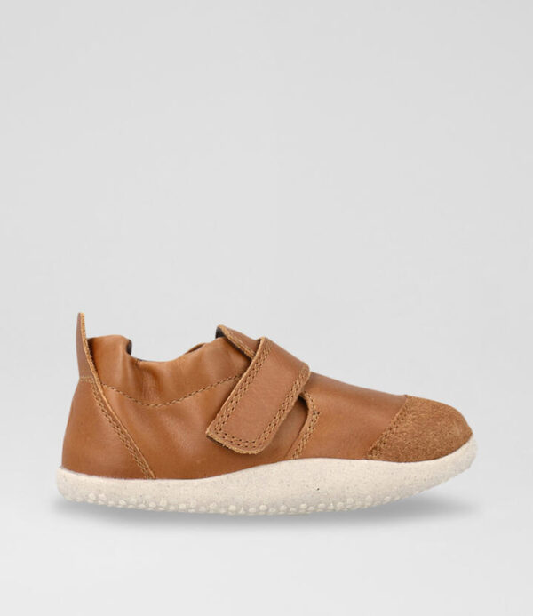 Xp Marvel Infant Caramel Leather Flat Shoes