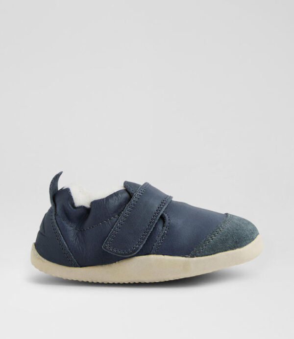 Xp Marvel Arctic Pre Navy Leather Flat Shoes