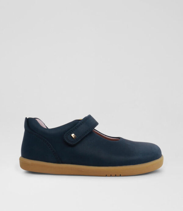 Iw Delight Toddler Navy Leather Flat Shoes