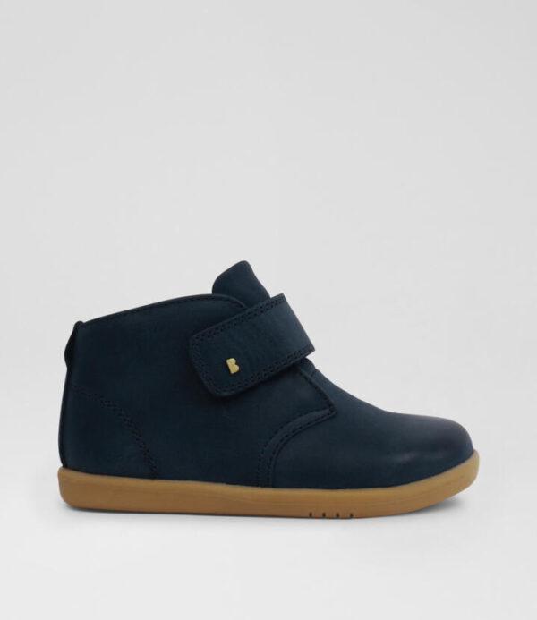 Iw Desert Toddler Navy Leather Ankle Boots