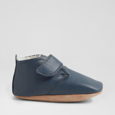 Ss Desert Arctic Infant Navy Leather Ankle Boots