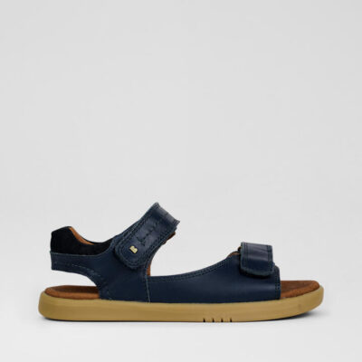 Kp Driftwood Junior Navy Leather Sandals
