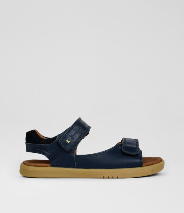 Kp Driftwood Junior Navy Leather Sandals
