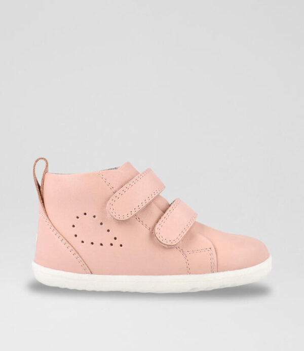 Su Grass Court High Seashell Leather Ankle Boots