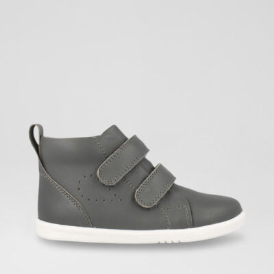 Iw Grass Court High Toddler Smoke Leather Ankle Boots