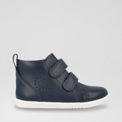 Iw Grass Court High Toddler Navy Leather Ankle Boots