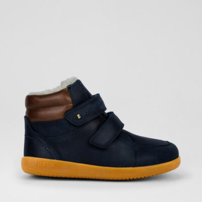 Kp Timber Arctic Junior Navy Leather Ankle Boots