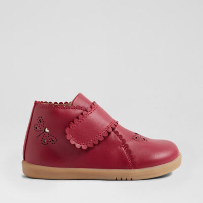 Iw Willow Tibitan Red Leather Ankle Boots