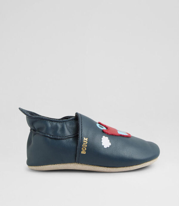 Iw Pixie Toddler Navy Leather Flat Shoes