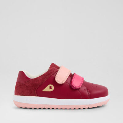 Kp Breakpoint Junior Cranberry Leather Sneakers