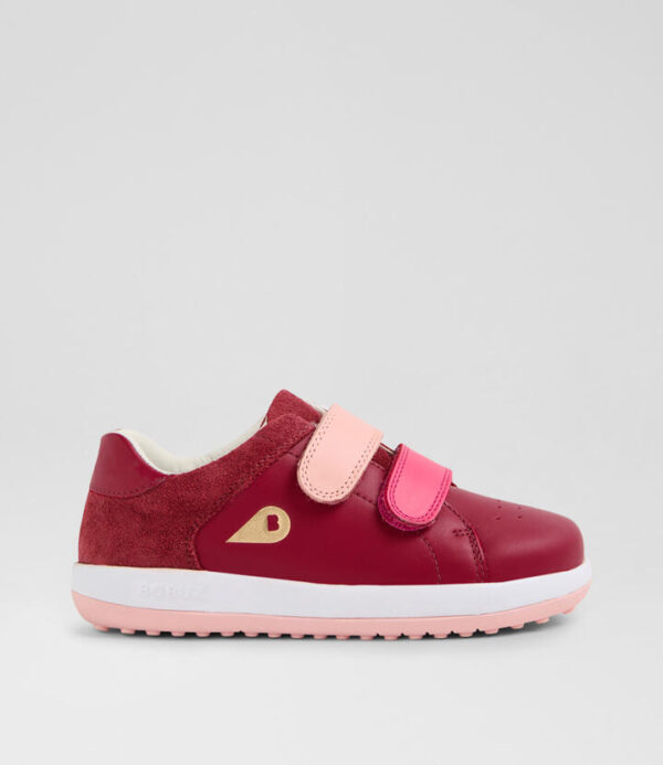 Kp Breakpoint Junior Cranberry Leather Sneakers