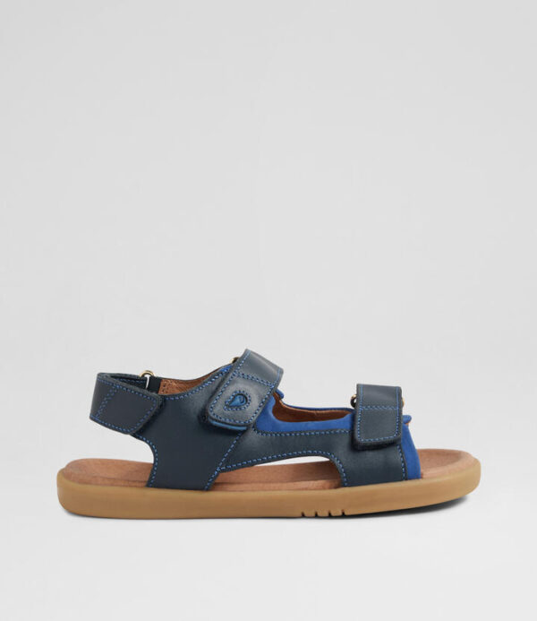 Kp Strand Junior Navy Leather Sandals