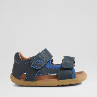 Su Strand Infant Navy Leather Sandals