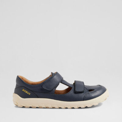Kp Troop Navy Leather Sandals