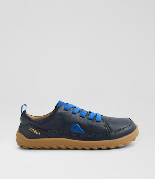 Kp Evo Navy Leather Sneakers