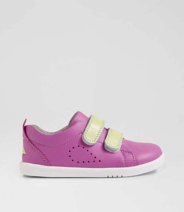 Iw Grass Court Orchid Leather Flat Shoes