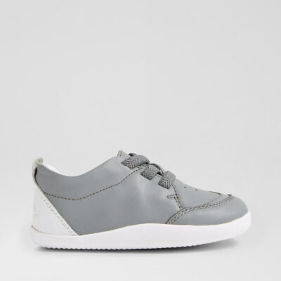 Xp Sport Infant Griffin Grey White Leather Sneakers