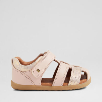 Su Roam Infant Cameo Rose Leather Sandals