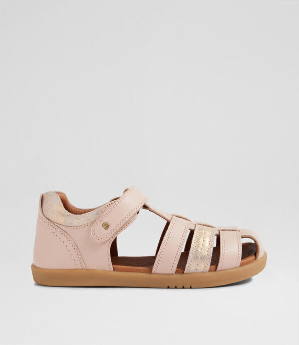 Kp Roam Junior Cameo Rose Leather Flat Shoes
