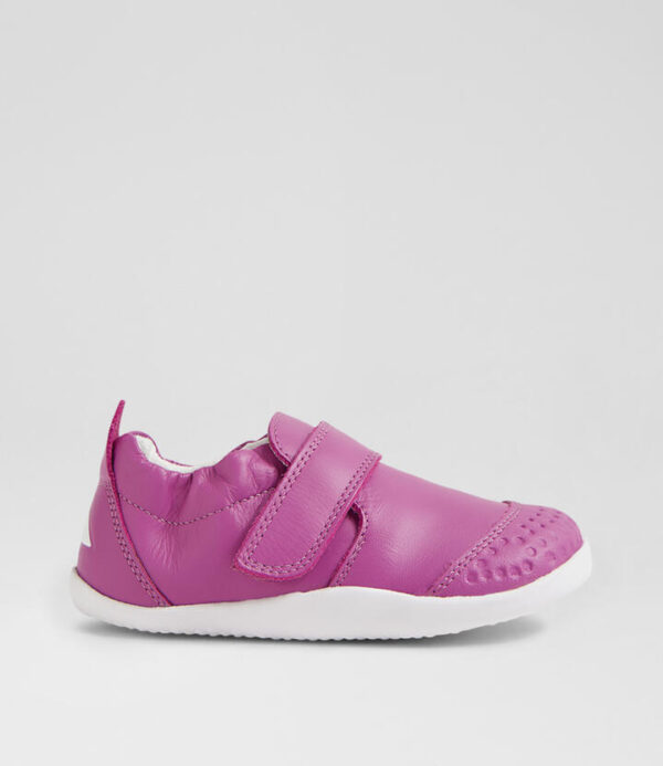 Xp Go Orchid Leather Flat Shoes