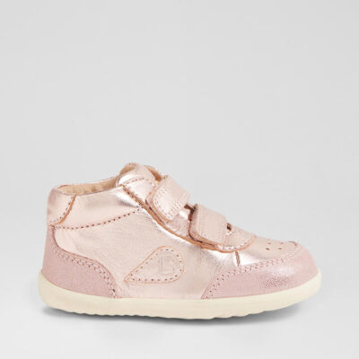 Su Champ High Infant Rose Gold Leather Ankle Boots