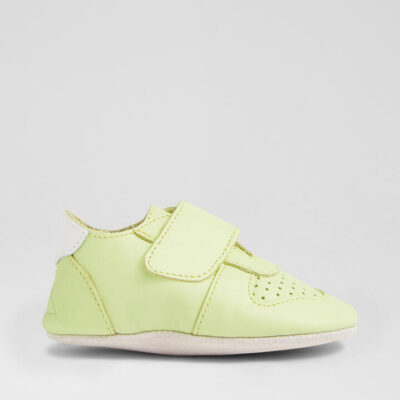 Ss Riley Mini Infant Shadow Lime Leather Flat Shoes