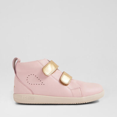 Kp Grass Court High Junior Ballet Pink Leather Ankle Boots