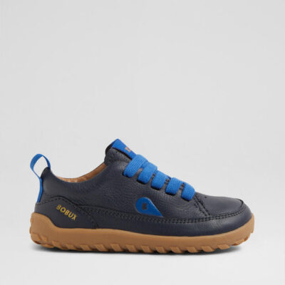 Iw Evo Toddler Navy Leather Lace Up Flats