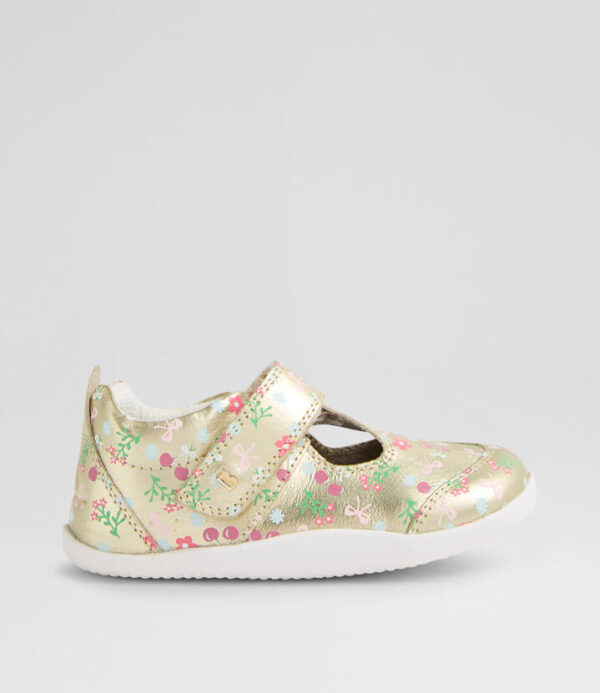 Xp Scout Infant Gold Multi Leather Flat Shoes