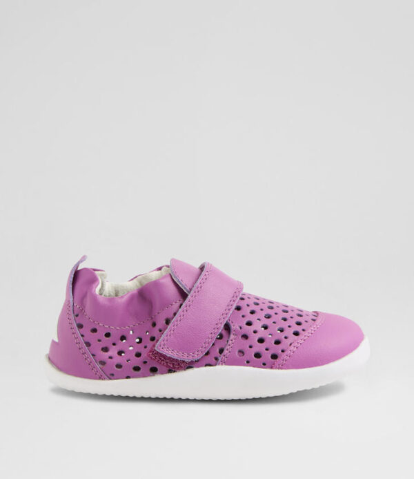 Xp Go Punch Infant Orchid Leather Flat Shoes