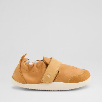 Xp Ripple Infant Pumpkin Spice Leather Flat Shoes