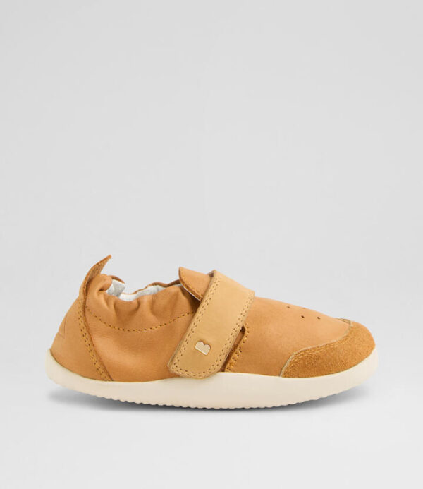 Xp Ripple Infant Pumpkin Spice Leather Flat Shoes